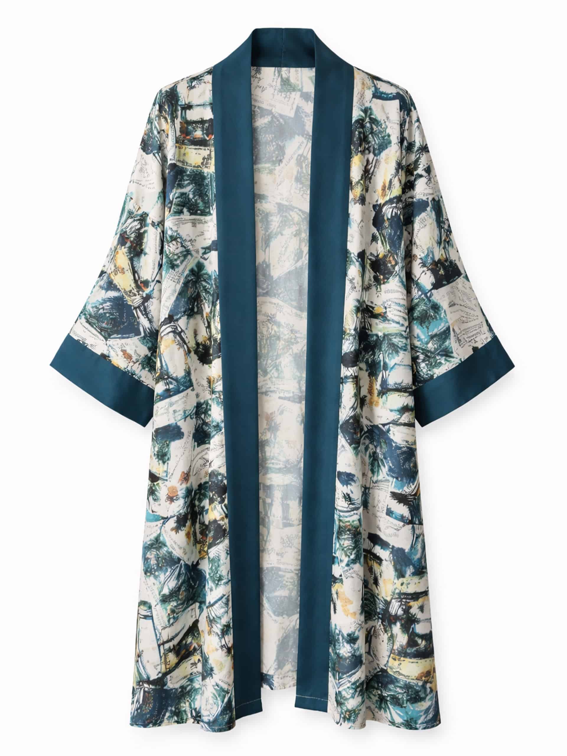 lika kimono long femme